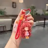 Llavero de Niña Linda con Cabello Rizado Mini Peine Accesorio Colgante para Bolsa Girly Regalo Venta al por Mayor