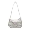 Bolso de Axila de Nicho Estilo Francés para Mujer, Nuevo Bolso Cuadrado Pequeño de Moda Tendencia 2026 Versión Coreana, Bolso de Hombro Versátil, Bolso Plegado