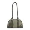Bolso de Hombro de Alta Gama Estilo Coreano de Moda para Mujer, Nuevo Bolso de Mano Boston de Invierno, Bolso Cruzado Versátil para el Trabajo