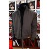 Damasco Jaqueta Bomber Americana Jaqueta Acolchoada de Algodão Jaqueta Masculina Primavera e Outono cleanfit Gola Vertical À Prova de Três Casaco de Treinador de Beisebol