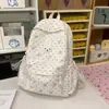 Mochila de Estilo Nuevo para Estudiantes Mujeres, Mochila Linda Estilo Coreano de Gran Capacidad, Mochila Pequeña Simple y Versátil para Niñas para Viajar