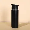 Garrafa Térmica Espacial Estilo Americano Transfronteiriça de 22oz, Portátil de Aço Inoxidável 304 de Grande Capacidade para Uso Externo, Garrafa de Água Esportiva Conveniente