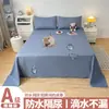 Sábana Impermeable de una Pieza para Personas Mayores, Bebés y Mascotas, Lavable, Adecuada para Usar como Cubierta de Cama o Funda de Almohada, Ropa de Cama para el Hogar