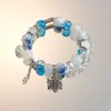 Popular Pulsera de Sueño de Mariposa Sakura Super Hada Lujo Ligero Mariposa Revoloteando Aspecto Elegante Linda Hada Pulsera para Mejor Amiga Regalo