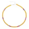 Collar de Cerámica Blanda Transfronterizo Colorido Color Mixto Color Sólido Estilo Femenino Cordón Hecho a Mano Gargantilla de Cerámica Blanda Venta al por Mayor