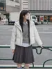 ADAM BO Nueva Chaqueta de Plumas de Invierno para Mujer, 90% Plumón de Pato Blanco, con Capucha, Chaqueta Acolchada Cálida, Abrigo Estilo Coreano