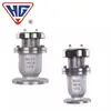 Válvula de Escape Rápida Compuesta Hugong de Shanghái Fsp-16P Acero Inoxidable Válvula de Escape Automática Rápida con Brida