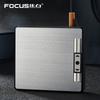 Yh050 Pitillera Encendedor Automático Integrado para 19 Cigarrillos Recargable a Prueba de Humedad y Presión Venta al Mayoreo del Fabricante