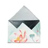 Bolsa de maquiagem patchwork de lótus estilo chinês, bolsa de armazenamento de tecido mágico portátil para viagem de cuidados com a pele de grande capacidade