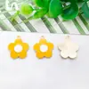 Venda Quente Transfronteiriça Liga de Esmalte Flor Colorida Girassol Acessórios de Joias DIY Colar Brincos Chaveiro Pingente