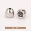 Hebilla de Cordón Recta con Campana Metálica y Perla Redonda Hebilla de Cola de Cordón de Pantalón de Aleación de Zinc Botón Accesorios de Ropa Jinda