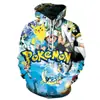 Sudadera con capucha para hombre, patrón de dibujos animados de Stitch, linda, impresión 3D, nueva, holgada, jersey