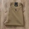 Estación Europea Verano Delgado Algodón Lyocell Dosificación Elástico Suave Transpirable Hombres Gris Negocio Rectos Casuales Pantalones