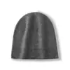 Cashmere 2026 Outono/Inverno Novidades Unissex High-End Cor Sólida Trançado Quente Moda Proteção para Orelhas Gorro Casual de Tricô