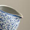 Horno Ru Celadón Floral Cerámica Copa Justa Divisor de Té Kung Fu Retro Juego de Té Accesorios de Té para el Hogar