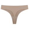 Venta Directa de Fábrica Tanga de Una Pieza para Mujer Sin Costuras de Cintura Baja Sexy Seda de Hielo Algodón Puro Entrepierna Comercio Exterior Transfronterizo