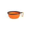 Tazón Popular Transfronterizo para Comida de Gato, Tazón Plegable para Mascotas para Agua Potable, Tazón Portátil para Perro, Tazón Grande de Silicona para Mascotas al por Mayor
