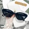 Nuevas Gafas de Sol Ojo de Gato de Montura Pequeña Europeas y Americanas Transfronterizas Personalizadas Gafas de Sol de Moda para Mujer 5134