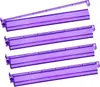 Regla medidora de mahjong transfronteriza de Amazon, organizador de tarjetas de mahjong de acrílico con purpurina, pinza mini de mahjong rectangular portátil