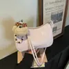 Bolso Pequeño Texturizado Retro para Mujer, Nuevo Bolso Almohada de Primavera, Versátil, Sencillo y Elegante, Bolso de Hombro Cruzado para el Trabajo