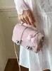Bolso Cilíndrico de Lunares Moderno y Fresco para Mujer - Bolso de Mano y Bolso de Hombro Casual a la Moda, Bolso Cruzado Elegante y Versátil