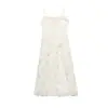 Conjunto de Vestido Camisola de Chiffon Franzido Estampado Floral Doce e Picante para Mulheres, Cardigã Fino de Proteção Solar de Primavera com Saia Longa Ajustada na Cintura
