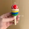 Kendama japonês de madeira para habilidade bola espada bola espada jade exercício competitivo coordenação olho-mão DIY brinquedos educativos para crianças