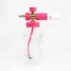Novo pote de espuma para lavagem de carro de alta pressão com combinação de cores macaron, pistola de espuma, pote pa, pote de espuma transparente para pistola de limpeza S131