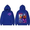 Rapper Mora Mirrosis Álbum 2025 Tour Sudadera con Gráfico Nuevo Unisex Retro Hip-Hop Pulóver