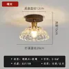 Nueva Luz de Balcón Pasillo Pasillo Estilo Chino Color Nogal Luz Moderna Simple de Lujo Ligero Entrada Vestíbulo Luz Vestidor