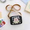 Bolsa de Ombro de Desenho Animado Anime para Meninos e Meninas, Bolsa Transversal Infantil Mini Elegante de Capivara, Nova Carteira Infantil