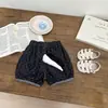 Conjunto de Dos Piezas para Bebé Niño Estilo Coreano de Verano Nuevo Modelo Camiseta Delgada de Manga Corta para Bebé + Pantalones Casuales de Pierna Ancha para Salir