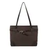 Versátil bolso minimalista estilo coreano, bolso tote de color liso de gran capacidad, bolso elegante para el día a día 2026, bolso de hombro para mujer, ins