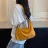Bolso tipo empanada de nailon a cuadros ligero para mujer 2026 Nuevo de moda Casual Versátil Bolso de hombro Portátil Versátil Bolso cruzado
