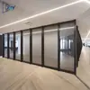 Mamparas de Oficina de Vidrio Esmerilado, Muros de Cristal de Aleación de Aluminio, Personalizados para Bancos y Salas de Reuniones, Incluye Instalación