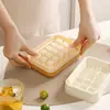 Producto Genuino Molde para Cubitos de Hielo Inyección de Agua Casero Grado Alimenticio Bandeja de Hielo Tipo Prensa Caja para Hacer Hielo en Refrigerador Artefacto para Cubitos de Hielo en Congelador