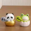 Figuritas Creativas Nuevas de Animales de Resina para Escritorios de Oficina y Decoraciones de Coche, Souvenirs Lindos para Alivio del Estrés y Sanación
