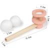 Fábrica geração soprando música suspensão bola soprador magia suspensão crianças inteligência pai-filho brinquedos de madeira preço acessível