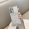 Portatarjetas Transparente Sencillo Adecuado para Funda de Teléfono Samsung A55 5G/A52/S23+ Portatarjetas S26Ultra S24Fe