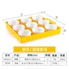Conjunto Criativo de Louça de Melamina com Nove Compartimentos para Hot Pot Comercial e Pratos de Acompanhamento para Churrasco, Pratos de Lanche e Bandeja Dividida