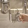 Set de Tazas de Tocador de Viaje Taza Portátil para Enjuague Bucal Cepillo de Dientes Pasta de Dientes Caja de Almacenamiento para Cepillo de Dientes Taza para Cepillo de Dientes