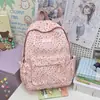 Mochila Escolar Fashion para Alunos do Ensino Médio e Fundamental para Meninas, Mochila Mini Casual Versátil Leve Fresca para Mulheres, Mochila de Estudante
