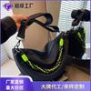Bolso pequeño de axila de moda popular de banda ancha para mujer de este año 2023 nuevo estilo occidental de un solo hombro cruzado lona bolso dumpling