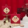 Caja de Empaque para Dulces de Boda, Caja de Regalo de Mano, Caja Dura, Caja de Regalo Estilo Chino, Servicio de Dropshipping, Caja de Regalo para Dama de Honor, Caja Vacía
