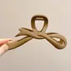 Pinza de Garra de Acrílico Estilo Coreano para Mujer 2025 Nuevo Tamaño Grande para Cabello Grueso, Pinza de Tiburón de Gama Alta para la Parte Posterior de la Cabeza