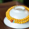 Pulseira de Duplo Círculo Imitando Cera de Abelha Estilo Templo para Mulheres, Pulseira Empilhável Versátil Vintage, Joia de Luxo Leve de Alta Qualidade, Presente para Transmissão ao Vivo