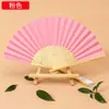 Leque dobrável em branco leque de papel branco diy pintura 7 polegadas pintura infantil jardim de infância feito à mão rabisco leque colorido