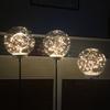 Bola LED impermeable Lámpara de caña bola de alambre de cobre lámpara enchufable Iluminación de escena nocturna de edificio comunitario de parque lámpara decorativa de paisaje