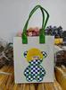 Bolso de mano con dibujos animados, de fieltro, para regalo, con impresión manual, para hombro, suministro directo de fábrica