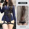 Chica de Paja Manga Larga Mono Policía Elástico Delgado Estilo Europeo y Americano Sexy Lencería Discoteca Cos Uniforme 1643